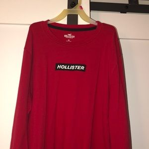 Hollister box logo tee